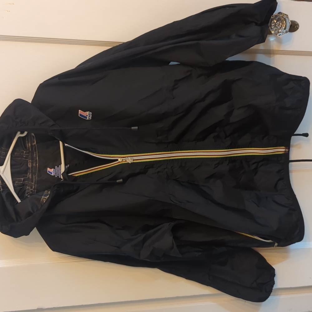 K-Way LE VRAI 3.0 CLAUDE Warm Blue Depth Black size L